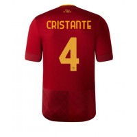 Dres AS Roma Bryan Cristante #4 Domaci 2022-23 Kratak Rukav